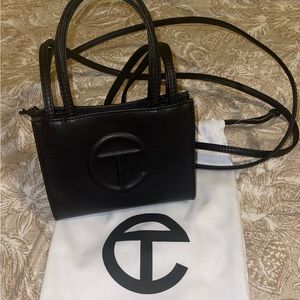 Black small Telfar bag